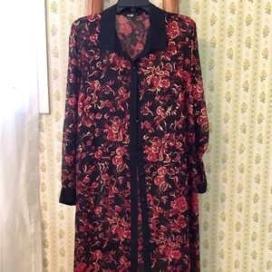 Floral Long Sleeve Dress